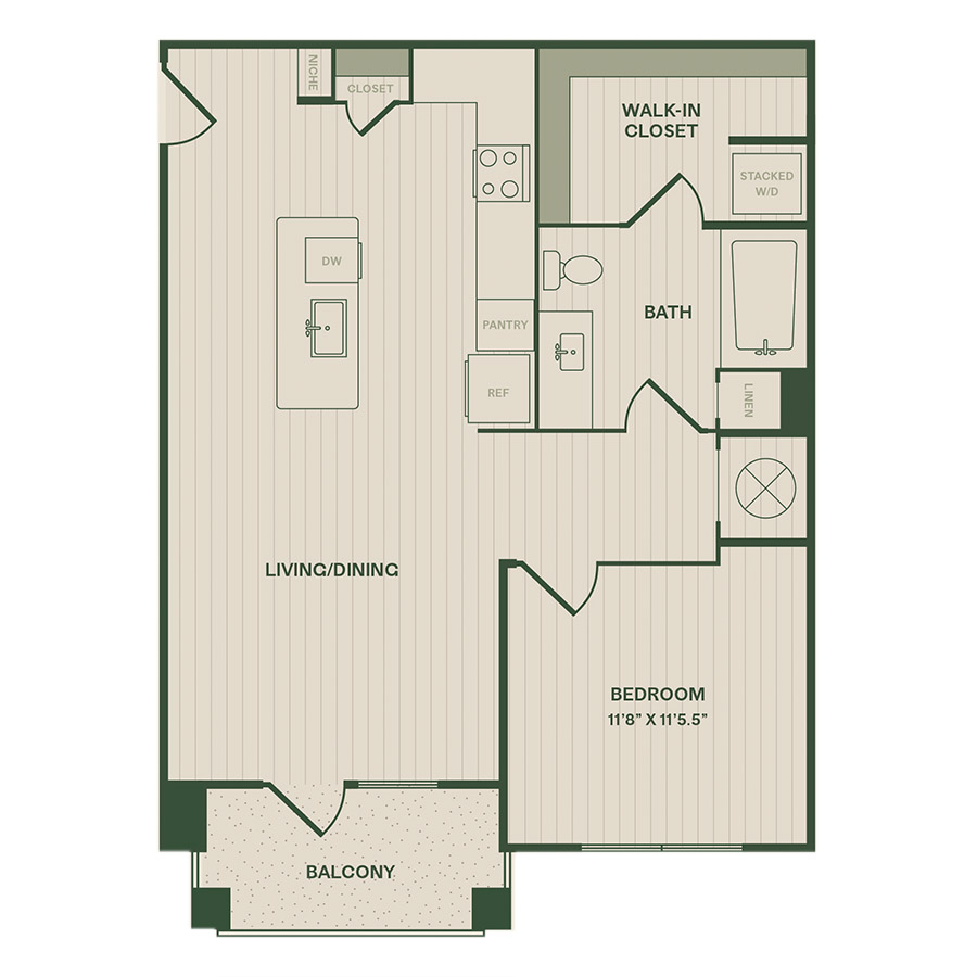 A1 floorplan layout