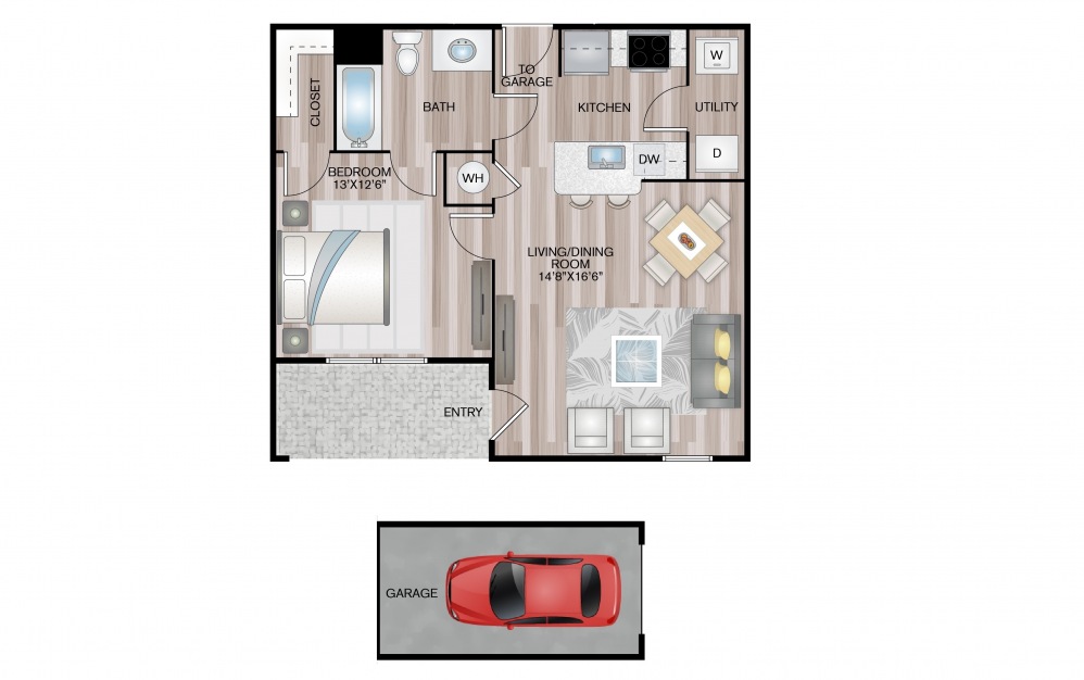 Indigo floorplan layout