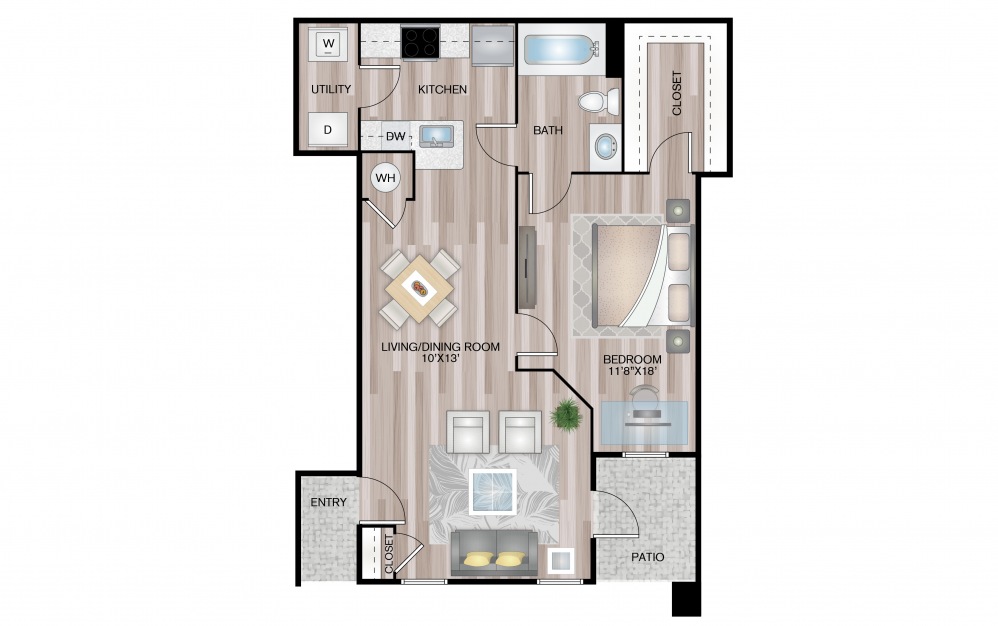 Primrose floorplan layout