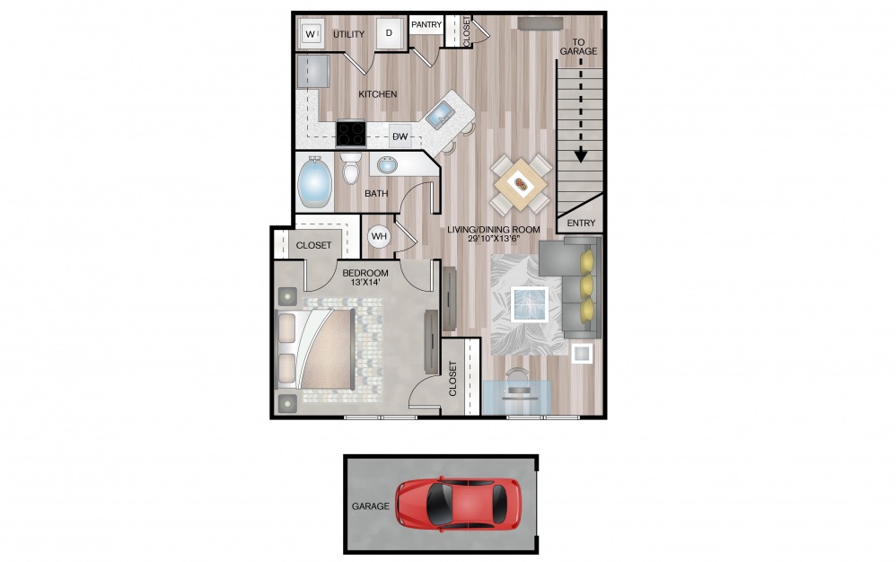 Laurel floorplan layout