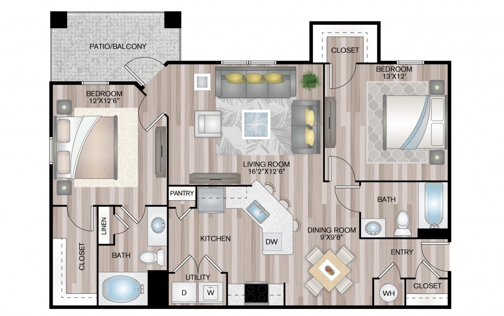 Jasmine floorplan layout