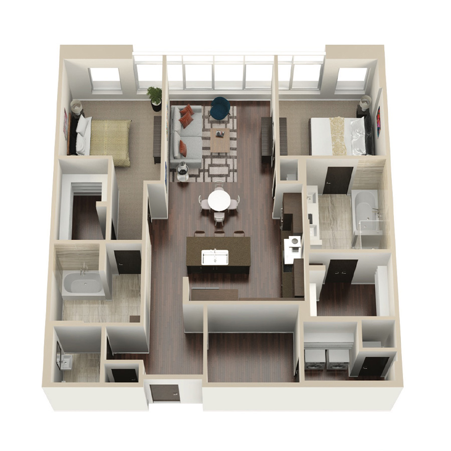 B13.0 floorplan layout
