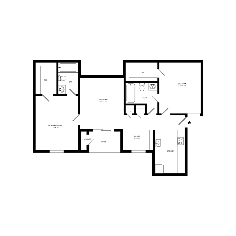 Hope floorplan layout