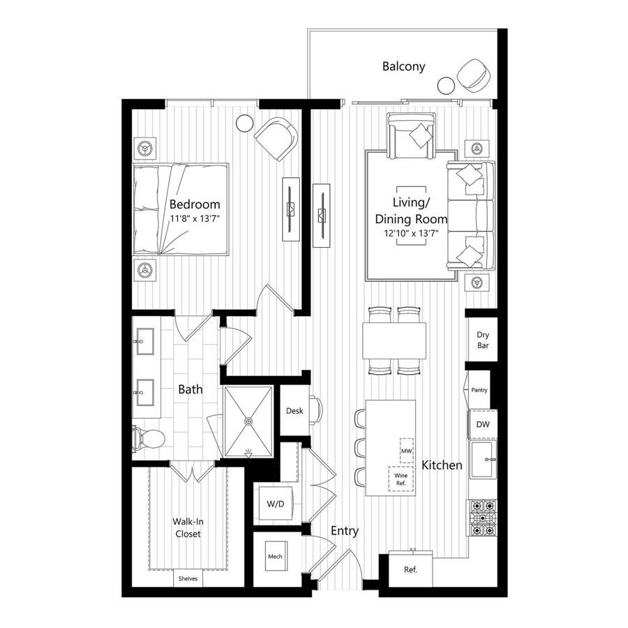 A1 floorplan layout