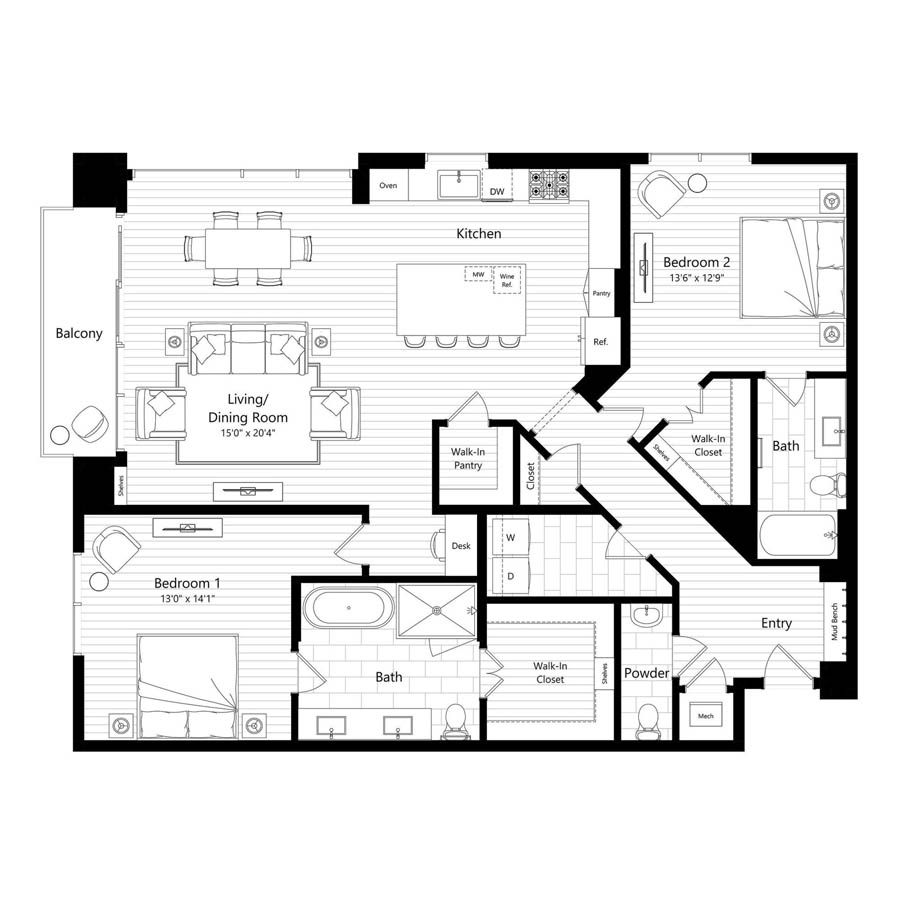 B9 floorplan layout