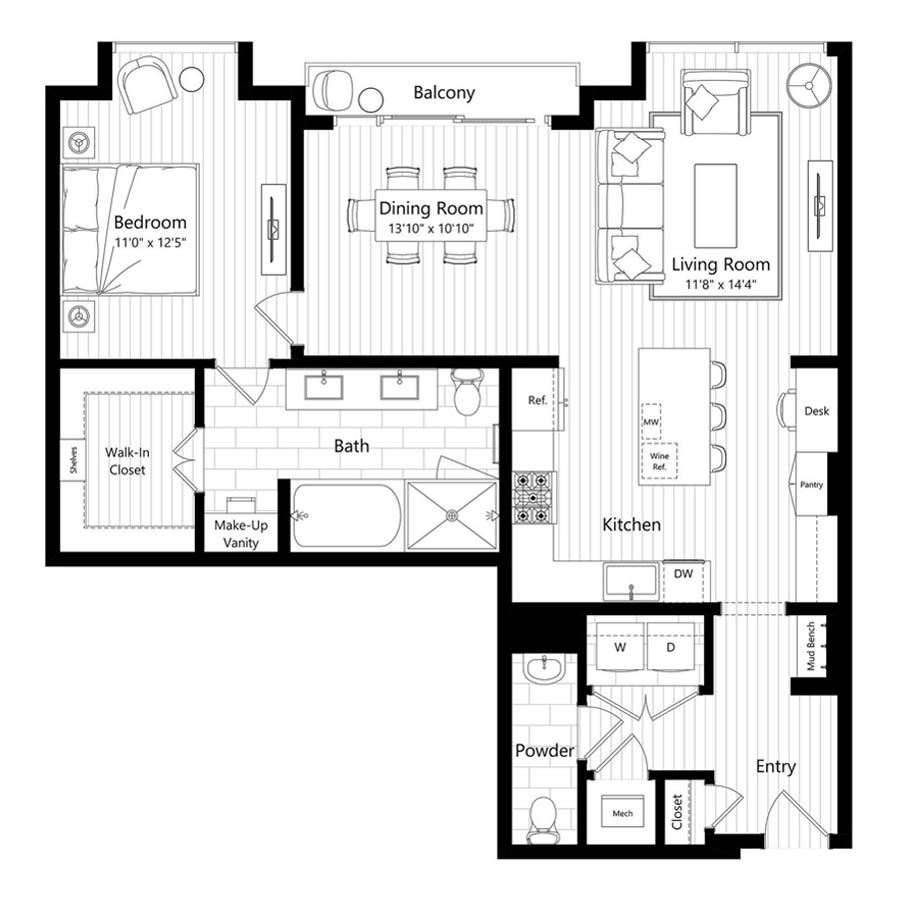 A5 floorplan layout