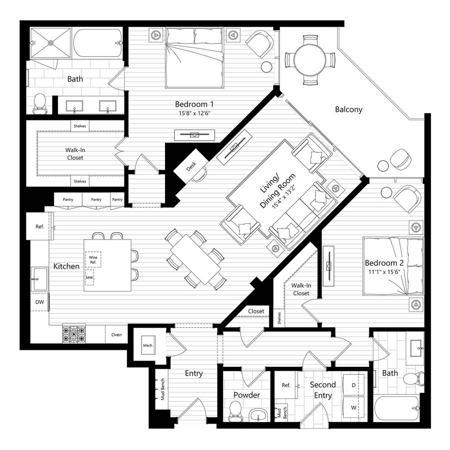 B7 floorplan layout
