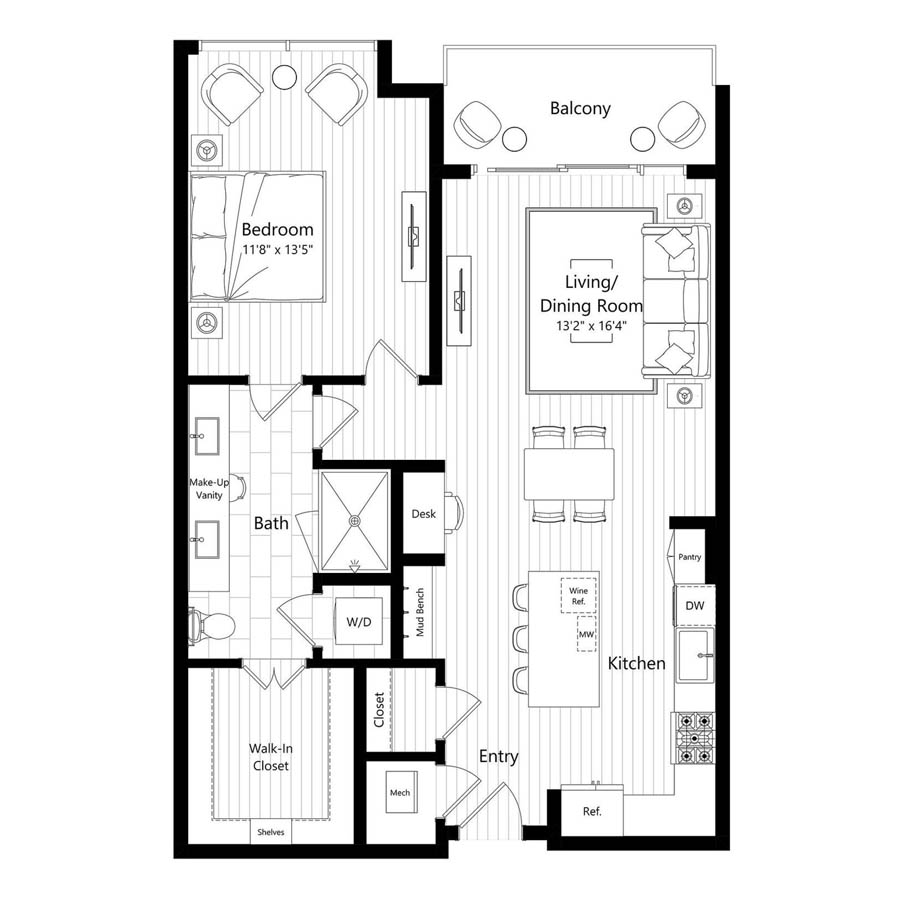 A2 floorplan layout