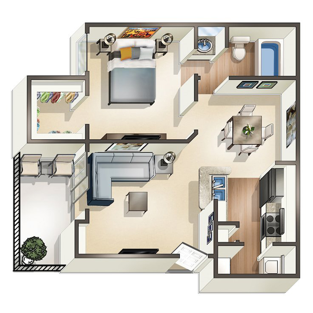 A1BS floorplan layout