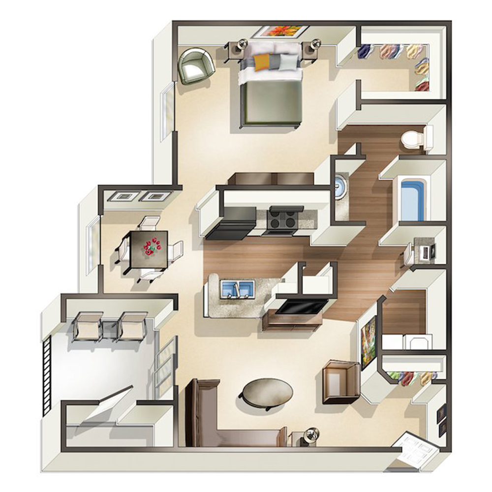 A1CS floorplan layout