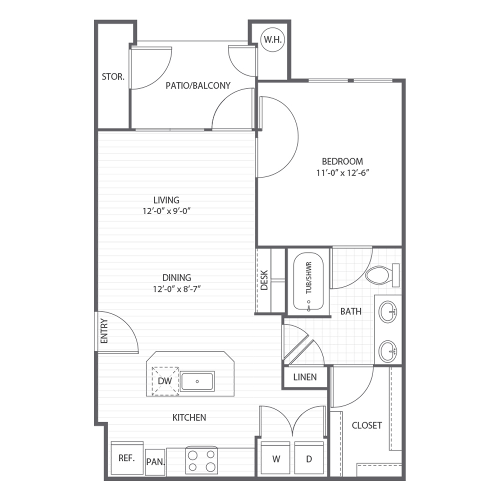 A2 floorplan layout
