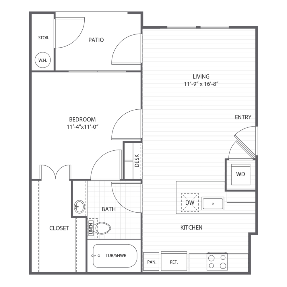 A1 floorplan layout