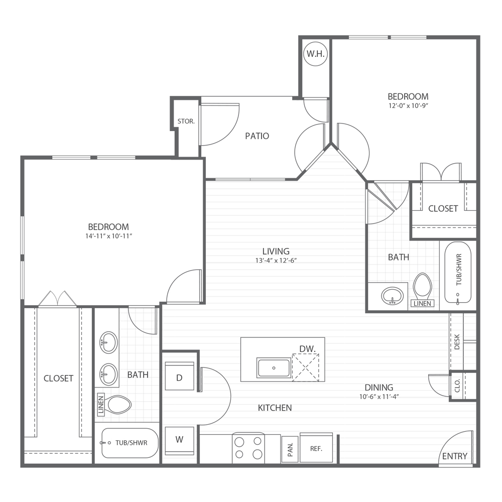 B3 floorplan layout