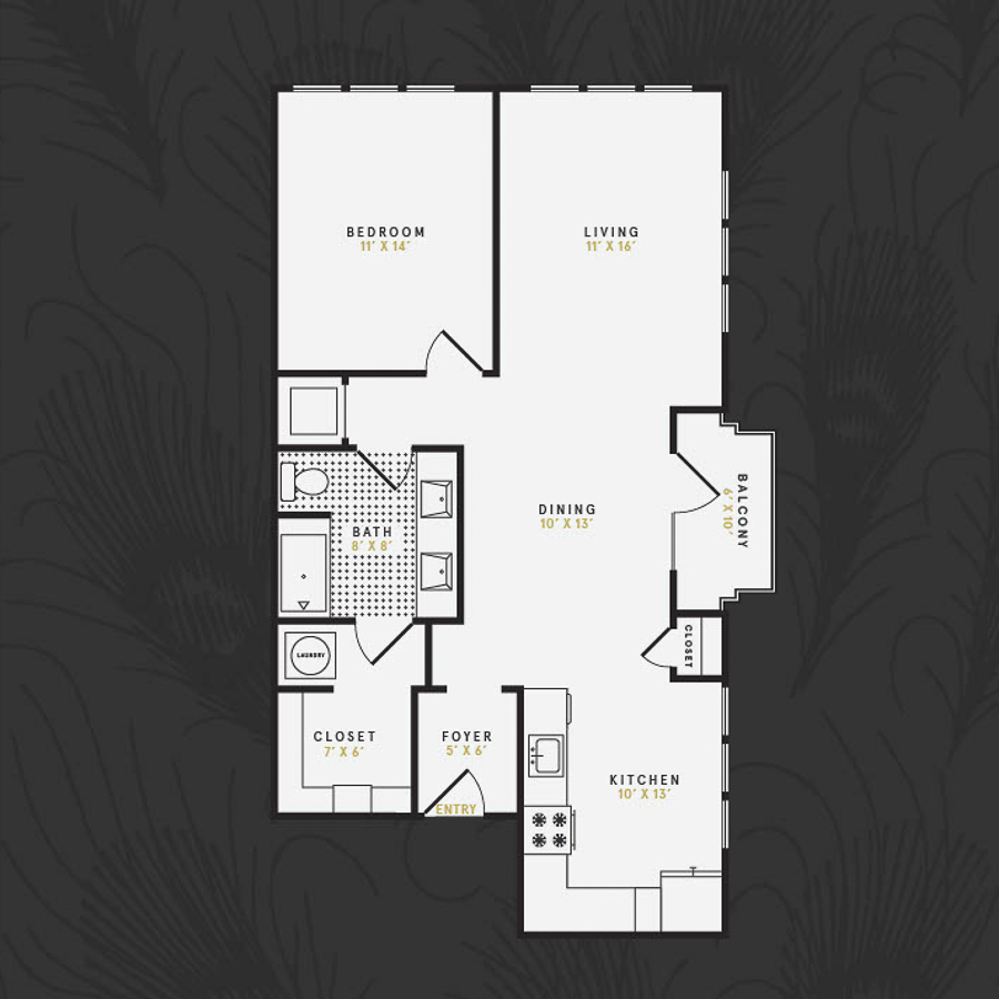 A6 floorplan layout