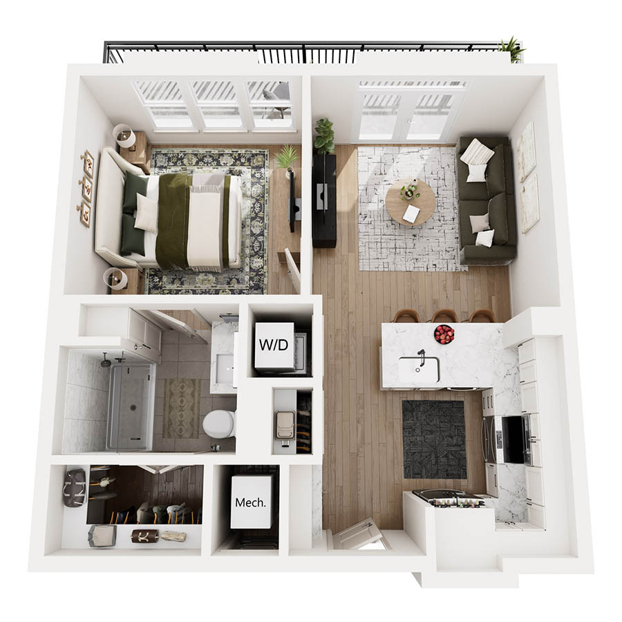 A1 floorplan layout