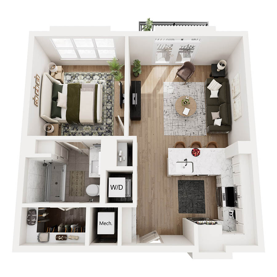 A2 floorplan layout