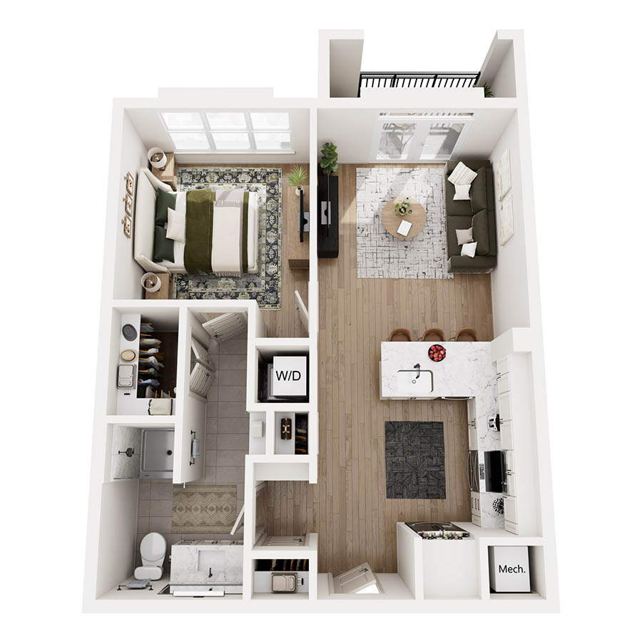 A4 floorplan layout