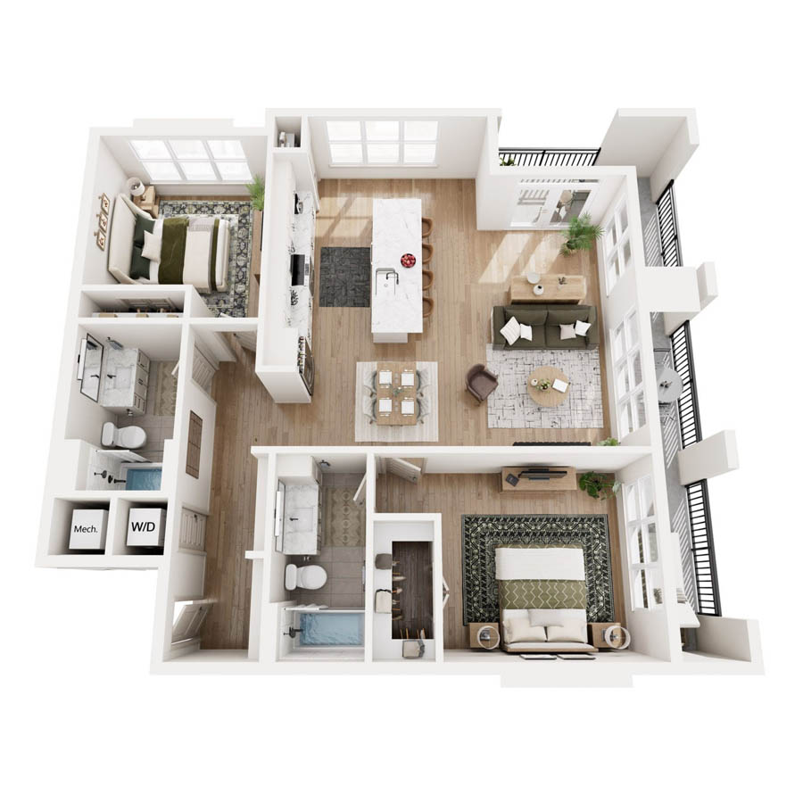 B4 floorplan layout