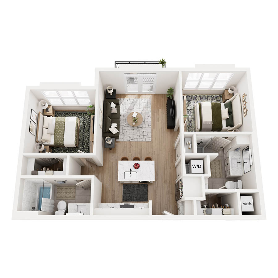 B1 floorplan layout