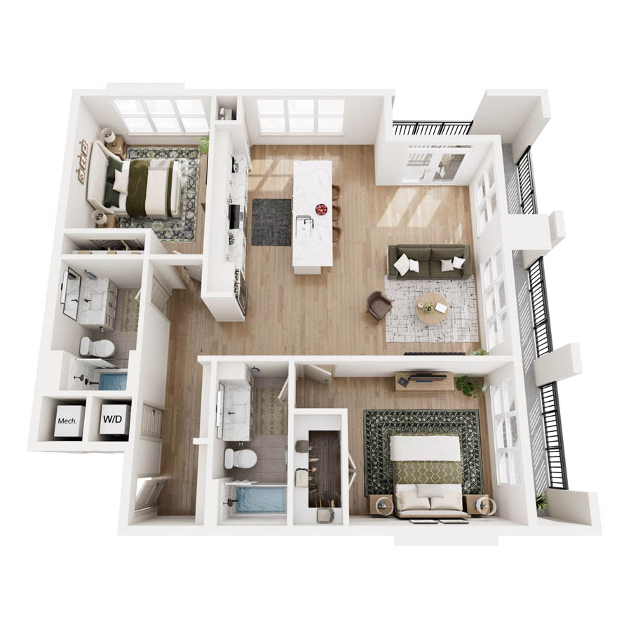 B5 floorplan layout