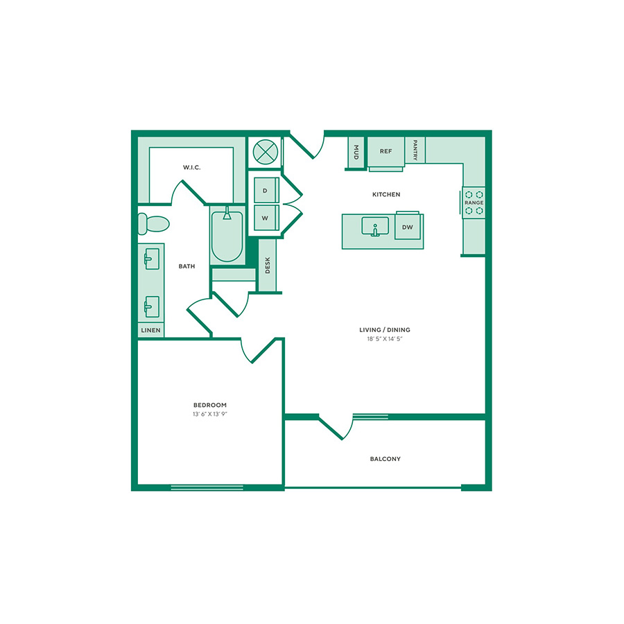 Tiffany floorplan layout