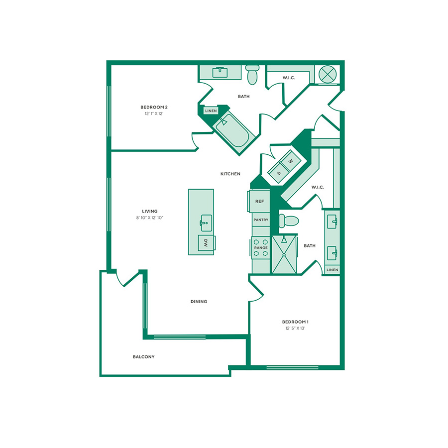 Organica floorplan layout