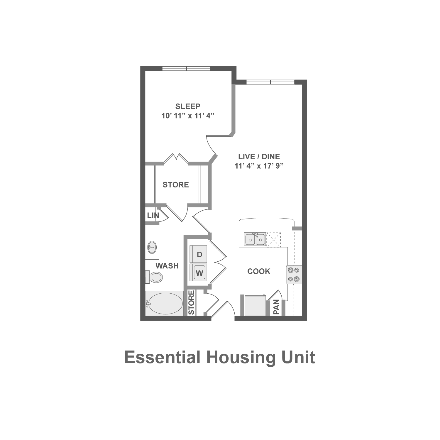 A1.P6 floorplan layout