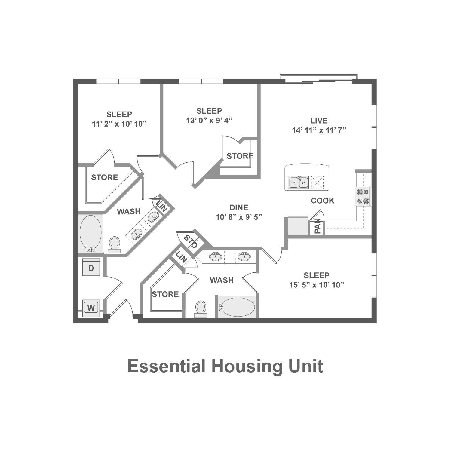 C1.P8 floorplan layout