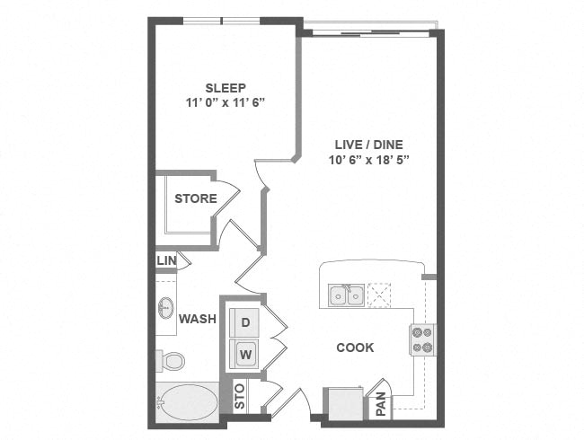 A2 floorplan layout