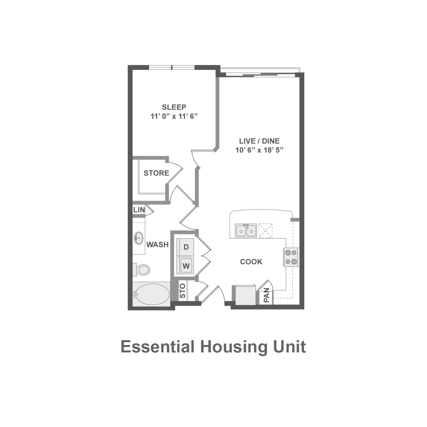 A2.P8 floorplan layout