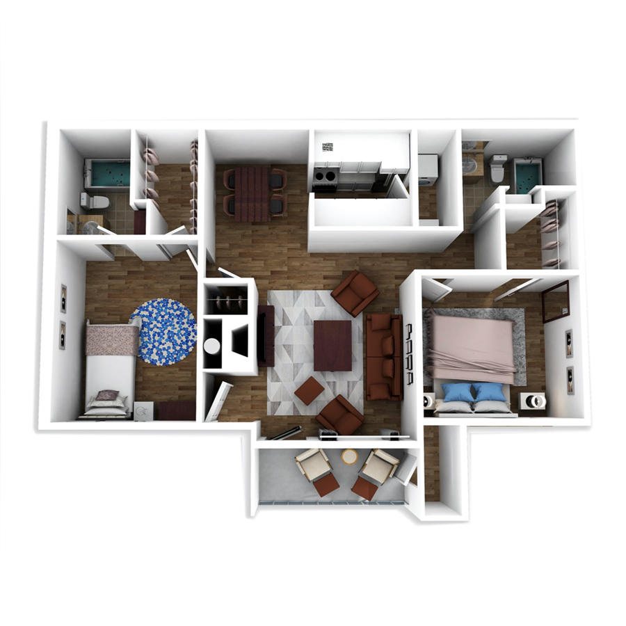 B1 floorplan layout