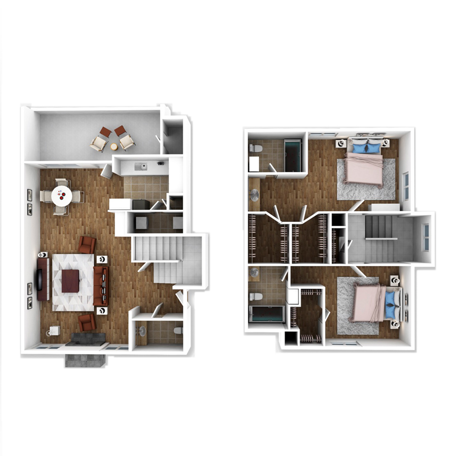 B3 floorplan layout