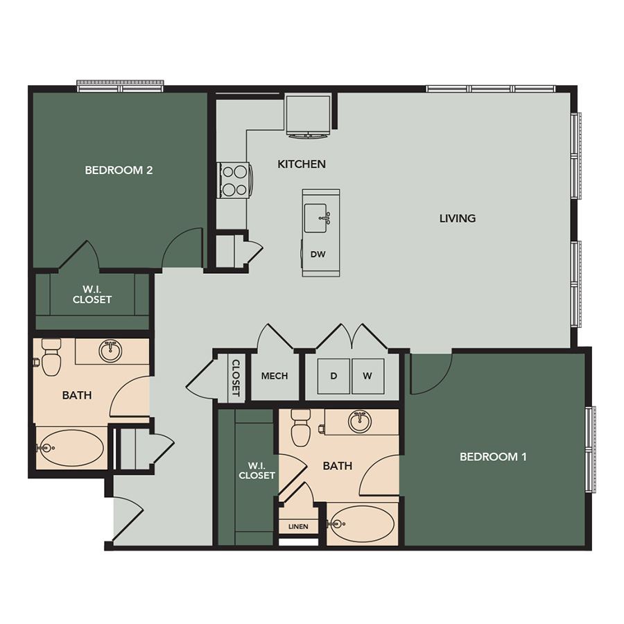 B3 floorplan layout