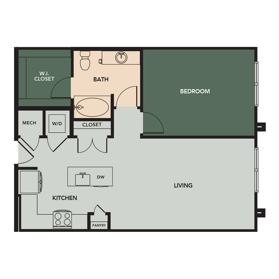A1A floorplan layout