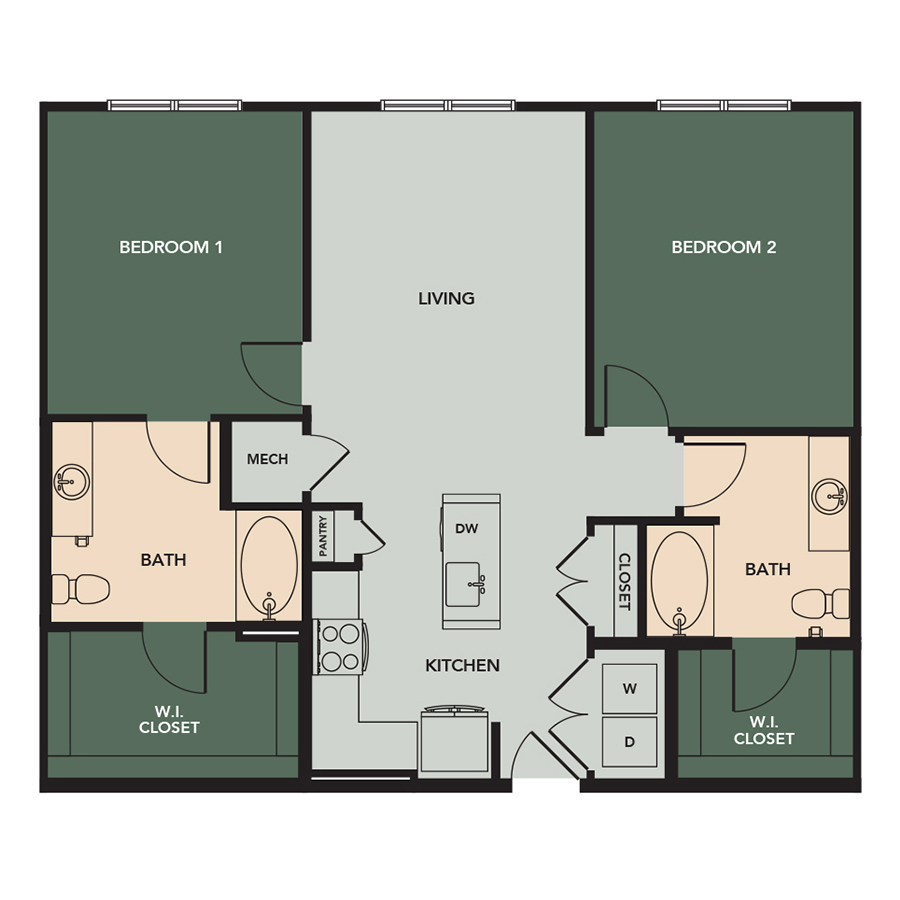 B1 floorplan layout