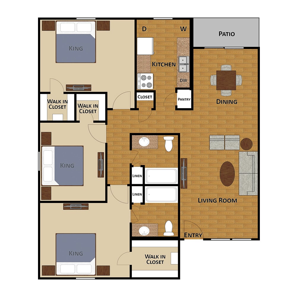 G12 II Willow floorplan layout