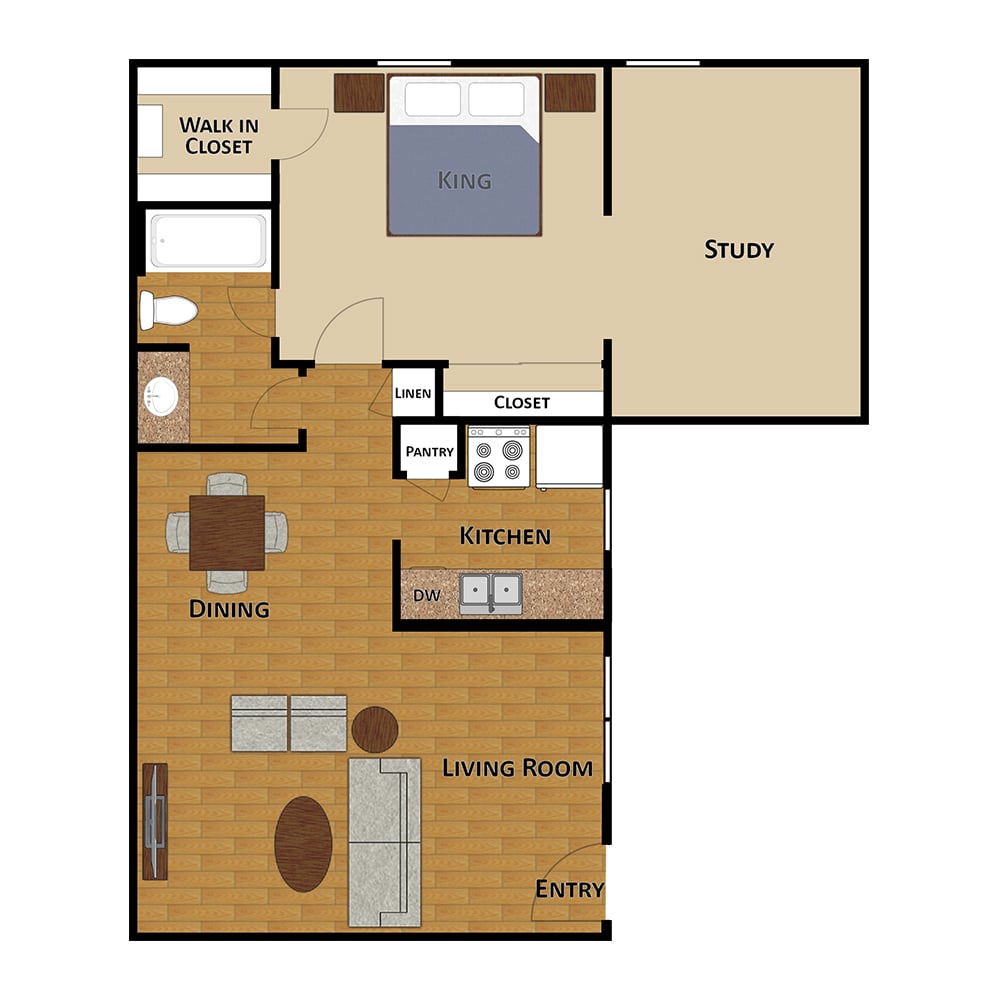 A8D II Juniper floorplan layout