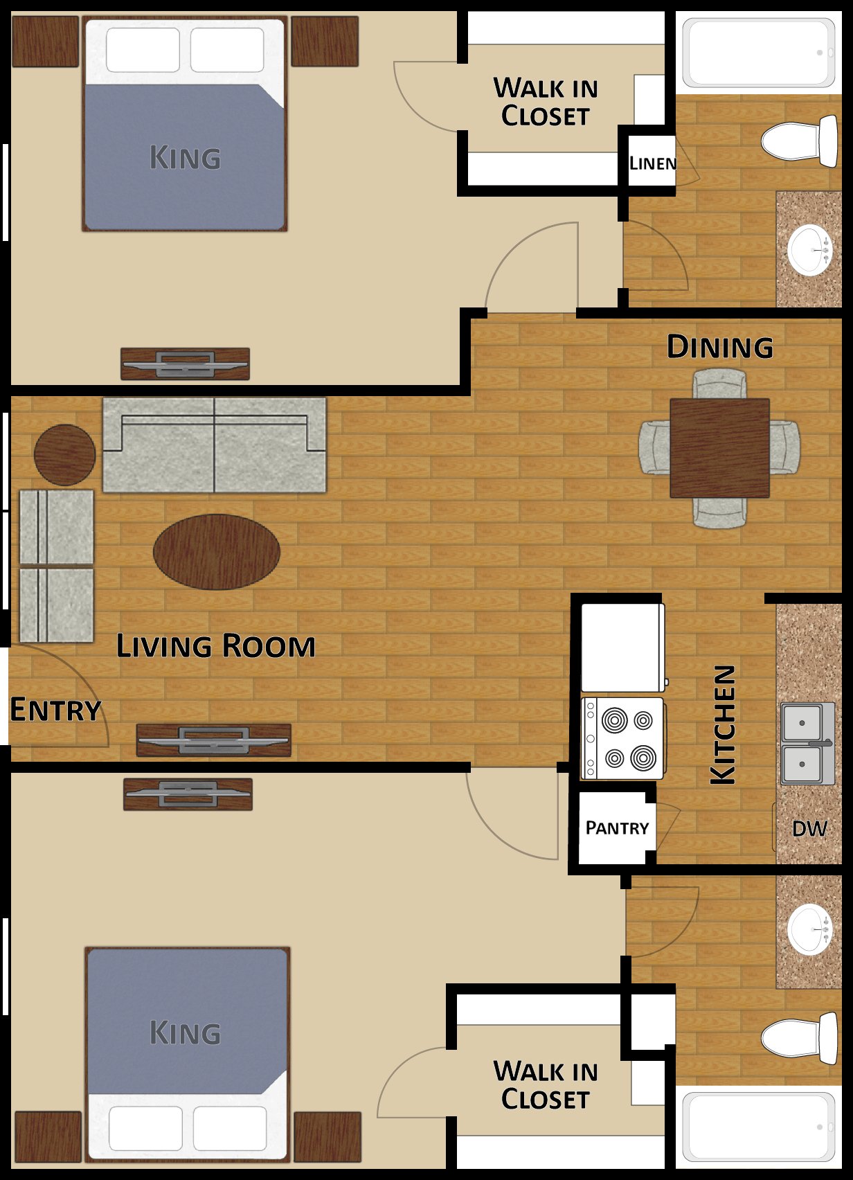 E9 II Maple floorplan layout