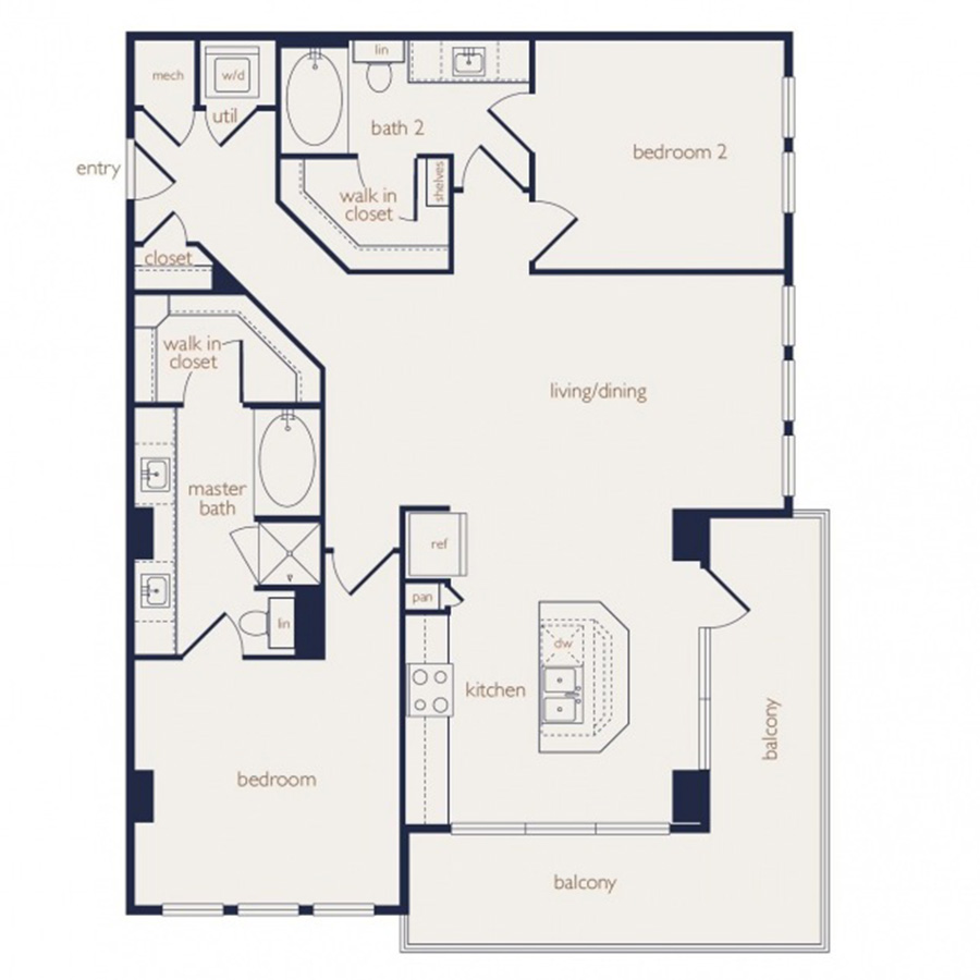B2 floorplan layout