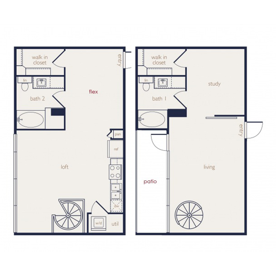 LW1 floorplan layout