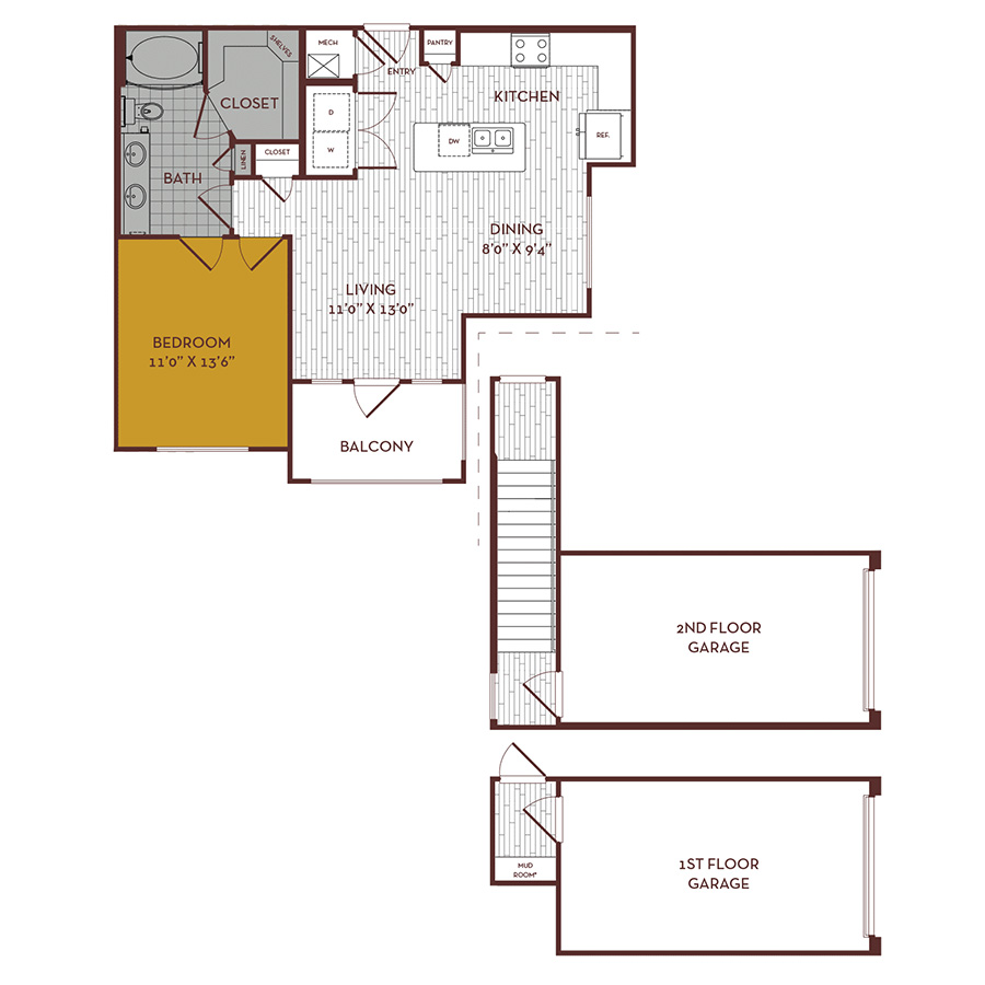 A3/A3G floorplan layout