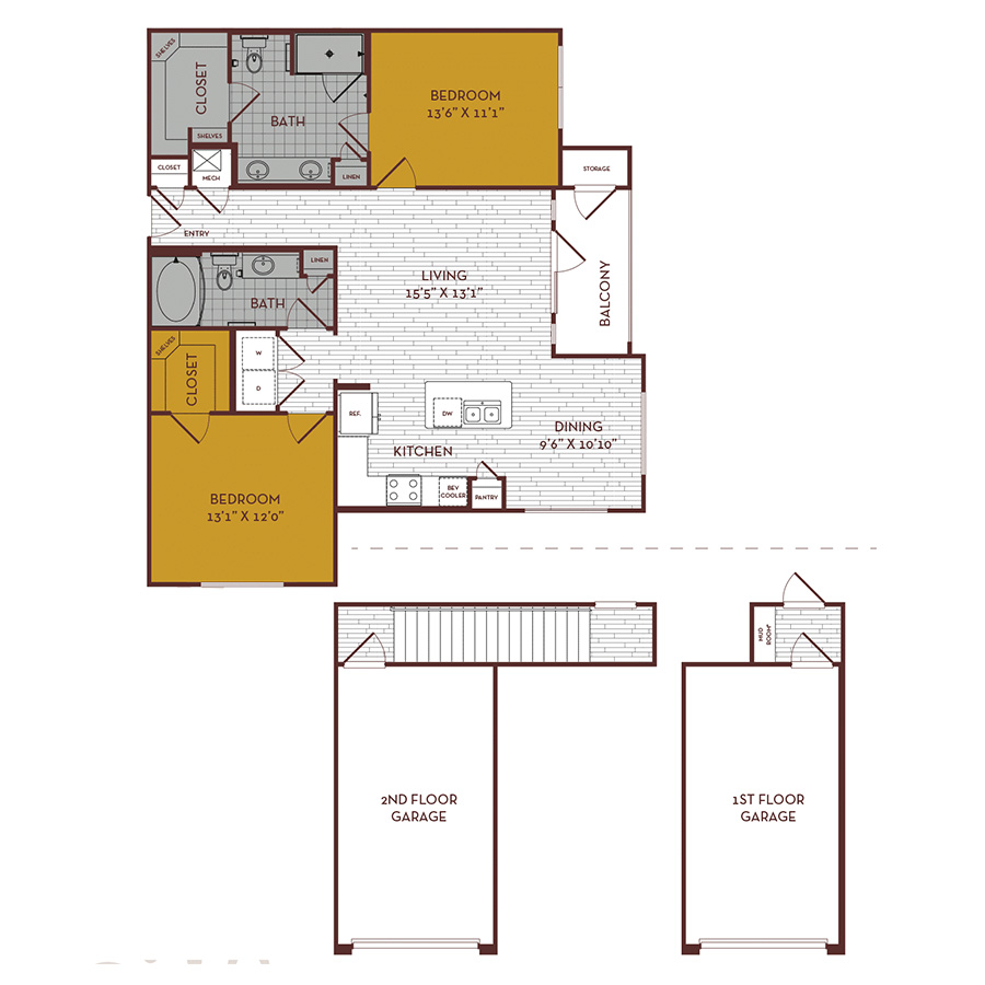 C3 floorplan layout