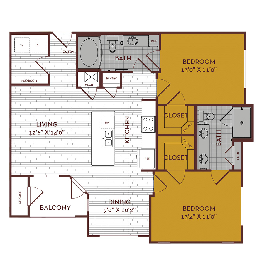 C1 floorplan layout