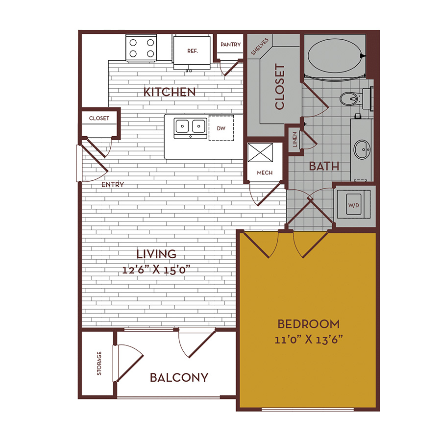 A2 floorplan layout