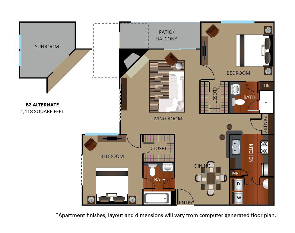 2G floorplan layout