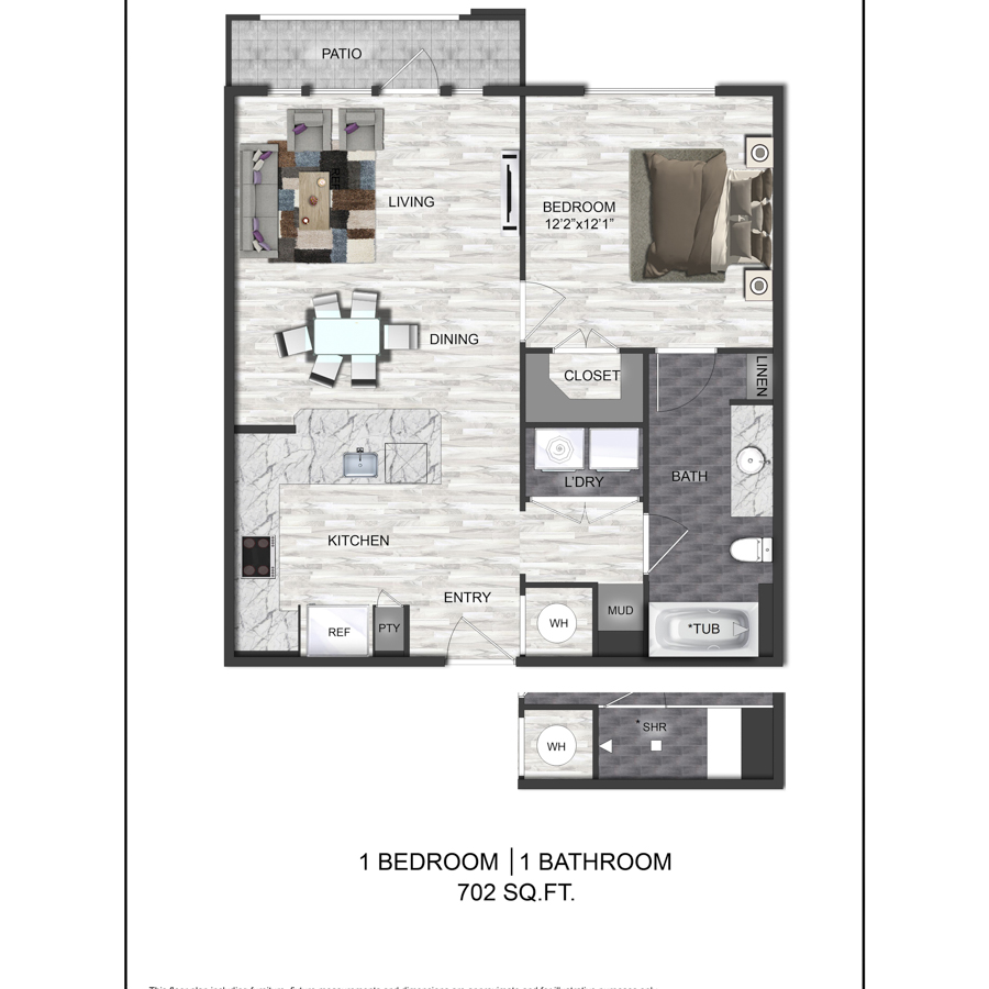 A1 floorplan layout