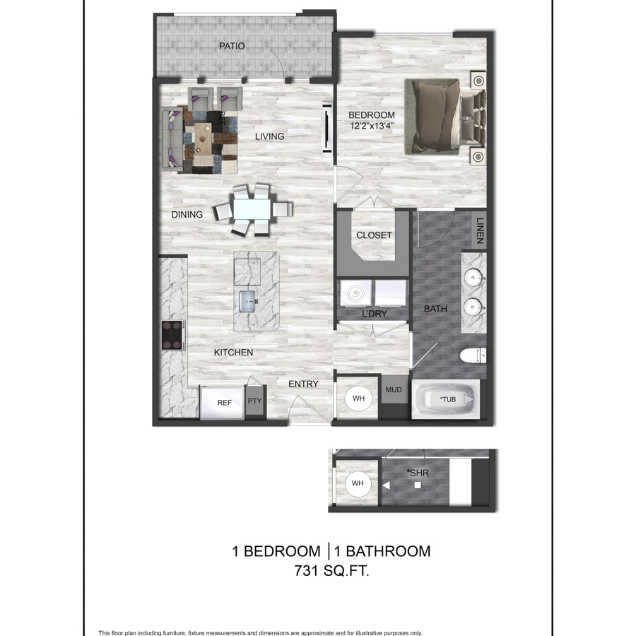 A2 floorplan layout