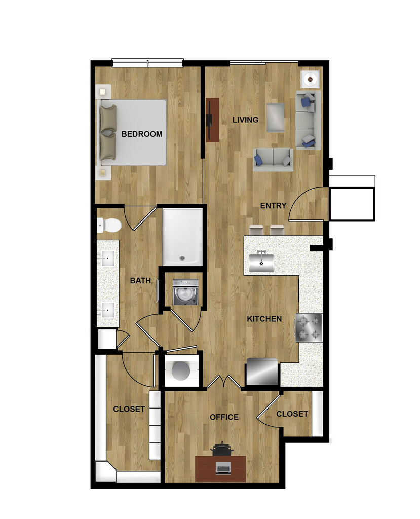 A3C floorplan layout