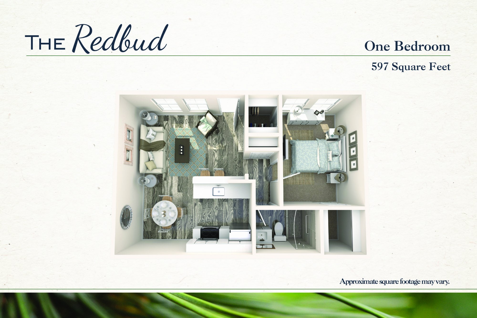 A3 - 1x1 Classic floorplan layout