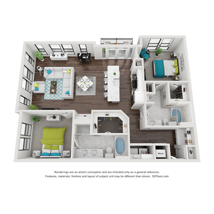 Woodlands floorplan layout